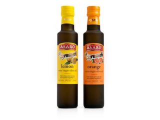 Asaro Partanna Gli Agrumati Italian Flavored Olive Oil 2 Pack