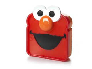 Sesame Street Sandwich Saver and Crust CuttR with Stamp Set