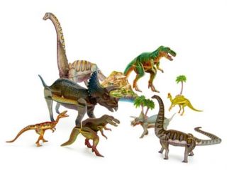 Smart Lab Mega Dinosaurs 3D Puzzles & Puzzle Play Dinosaur Adventure 