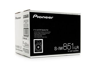 Pioneer CST Series 8 Inch Rectangular In Wall Speaker Pair