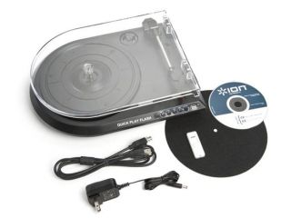 ION Audio IT28 Quick Play Flash Conversion Turntable with USB Flash 
