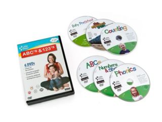 Little Steps ABC’s & 123’s – Interactive Learning 6 DVD Set
