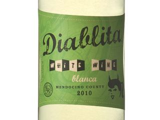 Diablita Blanca Mendocino County 2010 White Blend 6 Pack
