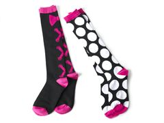 splatter peace dots knee socks 2 pair $ 7 00 $ 12 00 42 % off list 