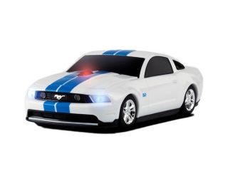 Road Mice RM 08FDMGWXB Ford Mustang GT Wireless Optical Mouse   White 