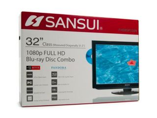 Sansui 32” LCD 1080p HDTV with Built in Blu ray