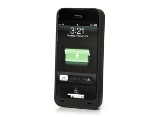 uNu DX Plus DX 04 2400 B iPhone 4/4S Battery Case   Black