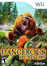 Cabelas Dangerous Hunts 2009 Wii, 2008