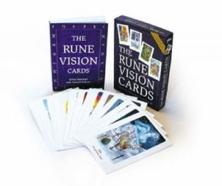 The Rune Vision Cards With 25 Cards by Sylvia Gainsford 2002, Kit 