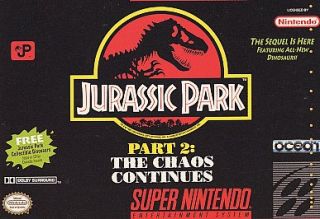 Jurassic Park 2 The Chaos Continues Super Nintendo, 1994