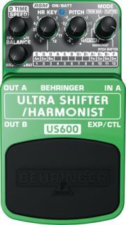 Behringer Ultra Shifter Harmonist US600 Pitch Shifter Guitar Effect 