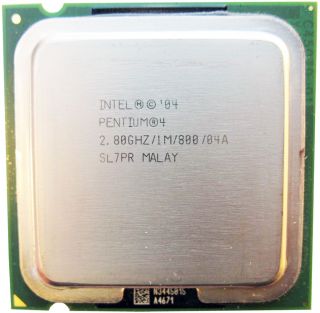 SL7PR Intel P4 Pentium 4 HT 520J 2.8GHz 800 MHz 1MB Socket LGA 775 