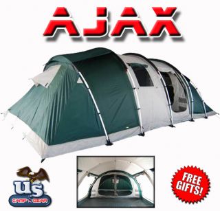 AJAX 23 X 13 x 6   12 18 Person X Large Camping Tent Mansion 