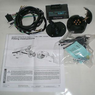 Towbar Electrics For Renault Koleos SUV 2008 2010 7 Pin Wiring Kit