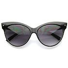 New High Pointed Tip Inset Frame Oversize Womens Fashion Cat Eye 
