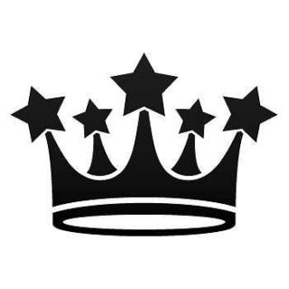Decal Sticker Royal Crown Chess Queen King Prince Kingdom ZZ2RS
