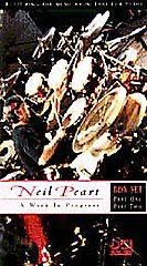 Neil Peart   A Work in Progress VHS, 1996, 2 Tape Set