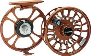 NEW Galvan Torque T 12 Large Arbor Fly Reel Bronze with a free fly 