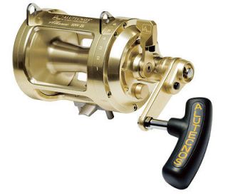 Alutecnos Albacore 50W Gold Wide 2 Speed Conventional Reel