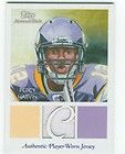 2009 Topps National Chicle Percy Harvin Rookie relic JERSEY Vikings 