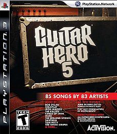 Guitar Hero 5 Sony Playstation 3, 2009