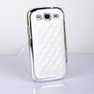 Newly listed SALE NEW White Luxury Leather Hard Case Cover for Samsung 