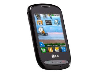 LG800G Black Net10 Touch Screen Smartphone Cell Phone w/ Camera Brand 