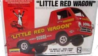 lindberg mavericks little red wagon model kit 1 25 time