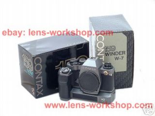 contax 159mm w 7 winder 10th anniversary edition boxed from