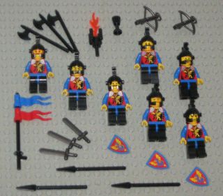 LEGO Minifigures Lot 7 Dragon Knights Castle Swords Weapons Toys Lego 