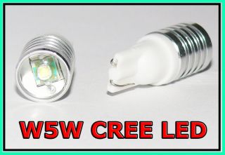 W5W 501 T10 CREE LED SIDELIGHT INTERIOR CAN BUS OBC ERROR FREE bulbs 