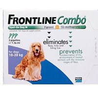 frontline plus for dogs 23 44 in Flea & Tick Remedies