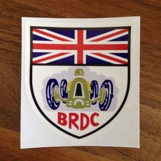 brdc british racing drivers club sticker decal  15 86 buy 