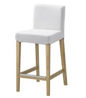 ikea henriksdal bar stool slipcover chair cover white time left