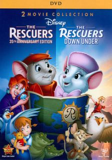 Disney The Rescuers/Rescuers Down Under DVD 35th Anniversary Edition 