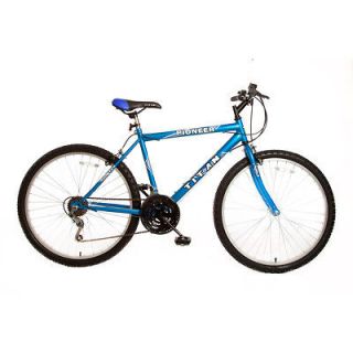 Titan Pioneer Hardtail Men 26 12 Speed Mountain Bicycle Bike Blue