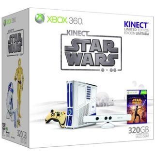 Microsoft Xbox 360 S (Latest Model)  Kinect Star Wars Limited Edition 