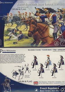 PERRY MINIATURES   FRENCH NAPOLEONIC DRAGOONS 28MM. CAVALRY.