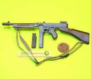 Scale Action Figure DRAGON WW2 US ARMY THOMPSON SUBMACHINE GUN 