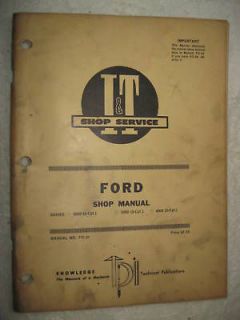 ford 3000 tractor manual in Agriculture & Forestry