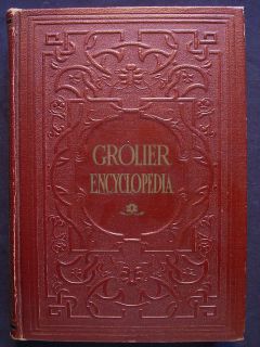 vintage 1944 grolier encyclopedia volume 1 a azy time left