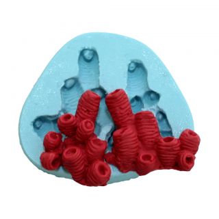 Fondant cake sea ​​coral Silicone Molds gumpaste M4697