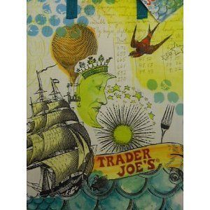 NEW Trader Joes Reusable Eco Tote Grocery Shopping Bags 6 Gallon 