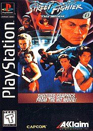 Street Fighter The Movie Sony PlayStation 1, 1995