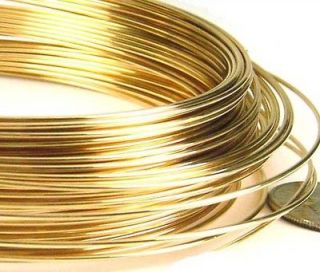 28 gauge 14k Gold Filled Round beading wrapping wire 10 ft Dead Soft 