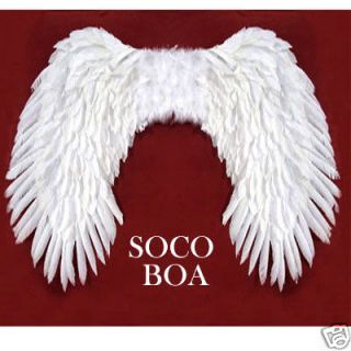 SUPER LARGE White Feather Costume Angel Wings Halloween cosplay Fairy
