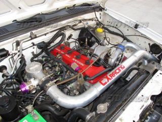 Top Mounted Turbo 97 04 Nissan Frontier KA24DE Intercooler Kit 