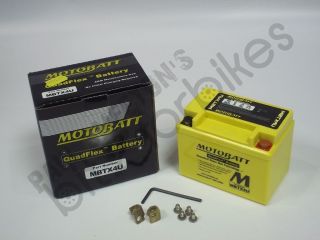 MotoBatt QuadFlex MBTX4U Battery for a MBK EW 50 Stunt (2000 2006)