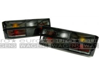 Smoked Rear tail Lights lamp lamps VW Golf Mk1 CL GL GTI PAIR