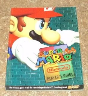   Mario 64 Players Guide / Offical Nintendo Guide / Nintendo 64